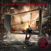 BenQ ZOWIE XL2546 24.5 inch 24? 25? 240Hz 1ms with Exclusive DyAc Technology Esports Gaming Monitor