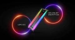 XPG 1TB S40G M.2 2280 NVMe RGB SSD Single Cut
