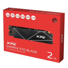 XPG GAMMIX S70 BLADE 2TB PCIe Gen4x4 M.2 2280 Solid State Drive