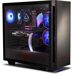 XPG Invader Mid-Tower Brushed Aluminum PC Case Black