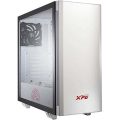 XPG Invader Mid-Tower Brushed Aluminum PC Case White