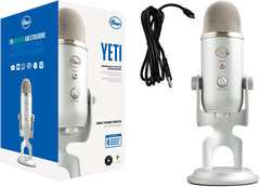 Blue Yeti USB Mic Silver Color
