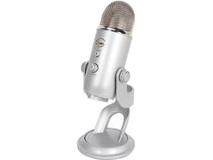 Blue Yeti USB Mic Silver Color
