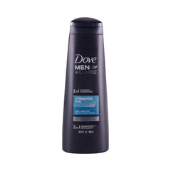 DOVE MEN SHAMPOO 2 IN 1 HYDRATION FUEL AMBER MUSK 355 ML