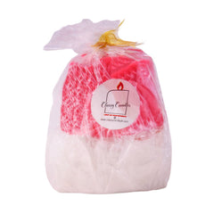 CLASSY VALANTINE FLOWER CANDLE 2835B PC