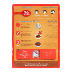 BETTY CROCKER CAKE MIX SUPER MOIST MILK CHOCOLATE 500 GM