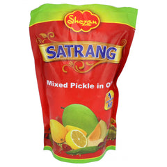 SHEZAN SATARANG MIX PICKLE IN OIL 800 GM