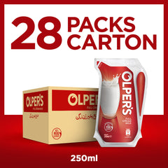 OLPERS MILK FULL CREAM 250 ML -  POUCH CARTON