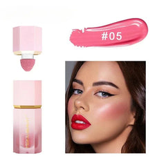 Lethe Ling Liquid Blush Cute Makeup for Women Party Daily Use All Skin Types Waterproof Blush Stick Cosmetics Blush Palette Makeup Blushes