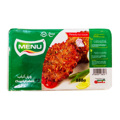MENU CHAPLI KABAB LARGE 888 GM