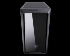 Cougar MG120-G Elegant and Compact Mini Tower Case with Tempered Glass Side Window
