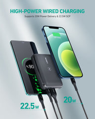 20W 10000mAH PD Wireless Charging w Kickstand Powerbank