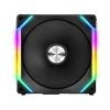 Lian Li UNI Fan SL120 3 Pack Black - with Controller (ARGB 120mm LED PWM Daisy-Chain) 12UF3B
