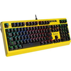 Bloody B810RC lightning speed mechaical switch (PUNK YELLOW DETACHABLE COVER BLUE SWITCH)