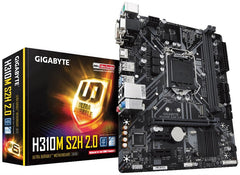 Gigabyte H310M S2H 2.0 Intel H310 Ultra Durable Motherboard