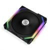 Lian Li UNI Fan SL120 3 Pack Black - with Controller (ARGB 120mm LED PWM Daisy-Chain) 12UF3B