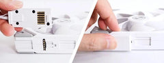Lian Li UNI Fan SL120 Single Pack White Without Controller (ARGB 120mm LED PWM Daisy-Chain) 12UF1W