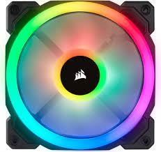 Slightly Used Corsair LL120 RGB 120mm Dual Light Loop RGB LED PWM Fan — 3 Fan Pack with Lighting Nod