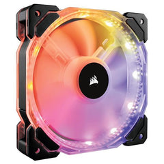 Corsair HD120 RGB LED High Performance 120mm PWM Fan — Three Pack with Controller
