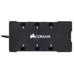Corsair HD120 RGB LED High Performance 120mm PWM Fan — Three Pack with Controller