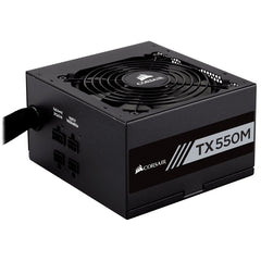Corsair TX-M Series TX550M — 550 Watt 80 Plus Gold Certified PSU (CP-9020133-UK)