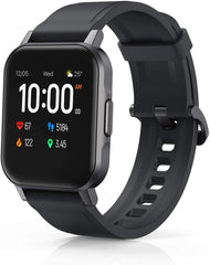 AUKEY Smartwatch Fitness Tracker 12 Activity Modes IPX6 Waterproof Black