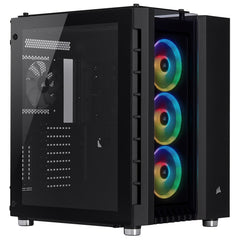 Corsair Crystal Series 680X RGB ATX High Airflow Tempered Glass Smart Case — Black