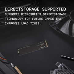 WD_BLACK 500GB SN770 NVMe Internal Gaming SSD Solid State Drive - Gen4 PCIe, M.2 2280, Up to 4,000 MB/s - WDS500G3X0E