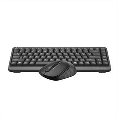 A4Tech FGS1110Q FSTYLER 2.4G Powewr Saving Multimedia Wireless (Keyboard+Mouse) - Grey