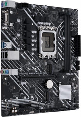 ASUS Prime H610M-E D4-CSM LGA 1700(Intel® 12th&13th Gen) mATX Commercial Motherboard (PCIe 4.0,DDR4,2xM.2 Slots,1Gb LAN,DisplayPort/HDMI/D-Sub,USB 3.2 Gen 1 Ports,COM Header, RGB Header,ACCE)