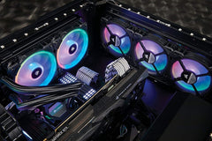 WITHOUT BOX Corsair LL120 RGB 120mm Dual Light Loop RGB LED PWM Fan — 3 Fan Pack