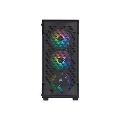 Corsair iCUE 220T RGB Airflow Tempered Glass Mid-Tower Smart Case — Black