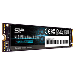 SILICON POWER A60 M.2 NVME SSD 128GB - 1TB
