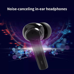 AJazz AH310 Earbuds Wireless Noise Smart Cancelling White - Black