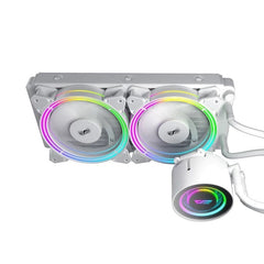 Aigo TR240 DarkFlash Symphony ARGB Liquid CPU Cooler Black - White