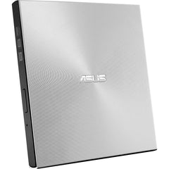 ASUS ZenDrive U9M (SDRW-08U9M-U) slim portable 8X DVD burner with M-DISC support for lifetime data backup, compatible with USB Type-C and Type-A for both Windows and Mac OS