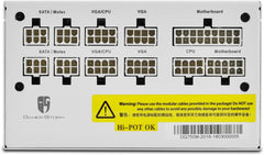 DeepCool DQ750-M-V2L WH 750W ATX12V/EPS12V 80 Plus Gold Certified Fully Modular Power Supply White