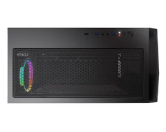 Cougar Dark Blader X7 with 1 ARGB Fan Translucent Black - Midnight Green Gaming Case