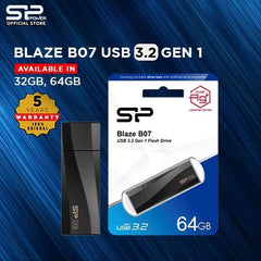 SILICON POWER BLAZE B07 3.2 USB 64GB SP064GBUF3B07V1K