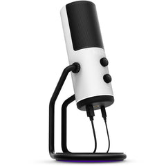 NZXT -  Capsule Cardioid USB Microphone  Matte White  - AP-WUMIC-W1