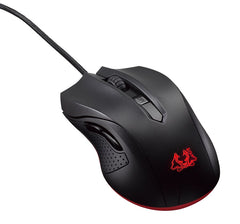 ASUS CERBERUS OPTICAL 2500-DPI LED LIGHTING USB GAMING MOUSE