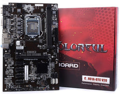 Colorful H81A-BTC V20 6 PCI-E Slots Motherboard