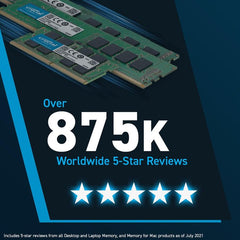 Crucial 16GB DDR5 SODIMM 4800 Memory Laptop CT16G48C40S5