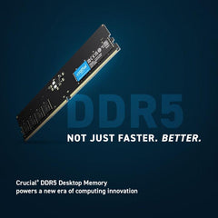 Crucial 8GB DDR5 UDIMM 4800 CT8G48C40U5 Desktop Memory