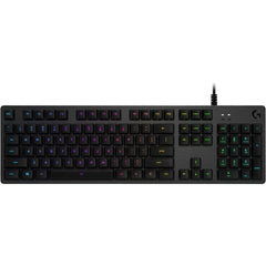 Logitech G512 Lightsync RGB Mechanical Gaming Keyboard - Carbon - English layout - Romer-G Tactile :
