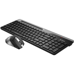 A4Tech FB2535CS Fstyler Bluetooth Dual Keyboard & Mouse Grey 2.4G Wireless