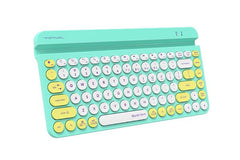 A4Tech FBK30 Fstyler 2.4G Wireless Keyboard Blackcurrant - Avocado - Raspberry - White