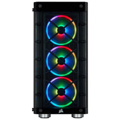 Corsair iCUE 465X RGB Mid-Tower ATX Smart Case — Black CC-9011188-WW