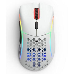 Glorious Model D Minus Wireless Matte Gaming Mouse RGB Black - White