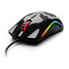 Glorious Model O Minus Glossy White Gaming Mouse RGB GOM-GWHITE - GOM-GBLACK